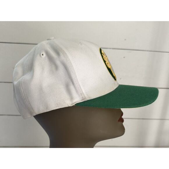 Mitchell & Ness Boston Celtics Snapback Hat Cap - White/Green - Picture 2 of 11